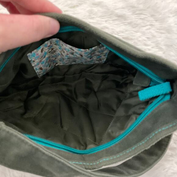 Old Navy Green Vintage Y2K Fabric Mini Shoulder Bag - Picture 4 of 9